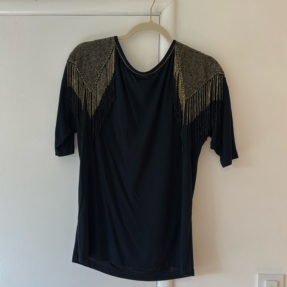 Haute Hippie fringe top
Size XS